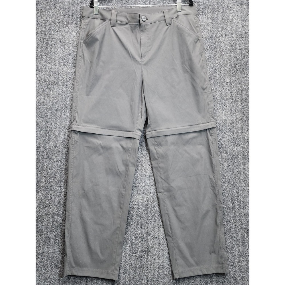 Eddie Bauer Women's Convertible Hiking Travel Zip Off Outdoor Pants Size 14